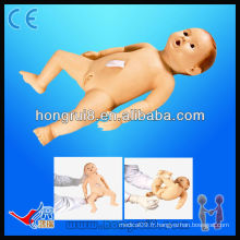 ISO Advanced haute qualité baby nursing models médecine science poupées simulateur de soins infirmiers pour nourrissons